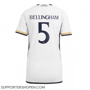 Real Madrid Jude Bellingham #5 Hemma Matchtröja Dam 2023-24 Kortärmad
